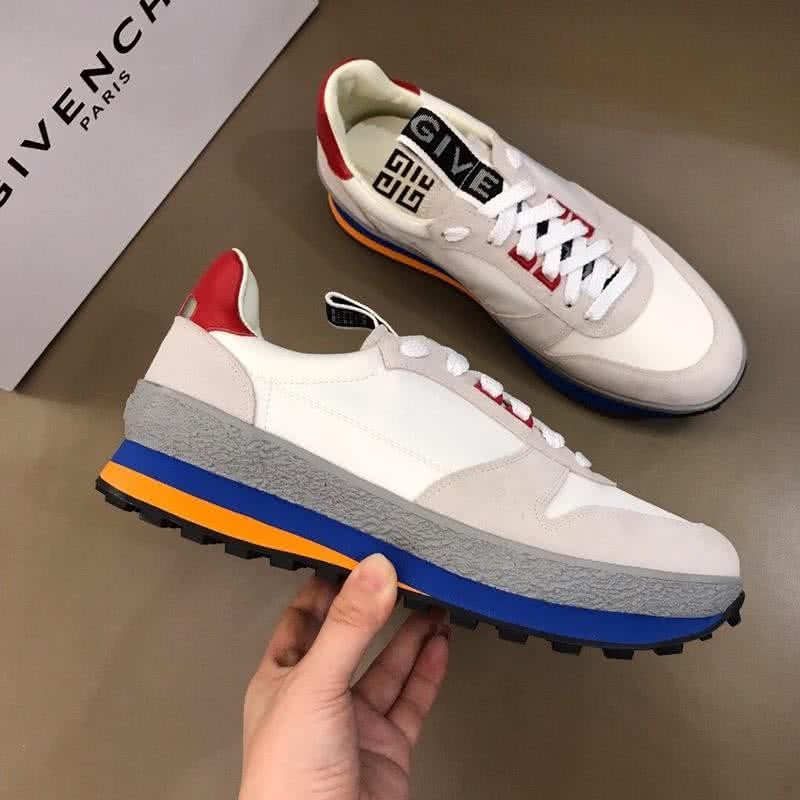 Givenchy Sneakers Grey White And Red Men 4