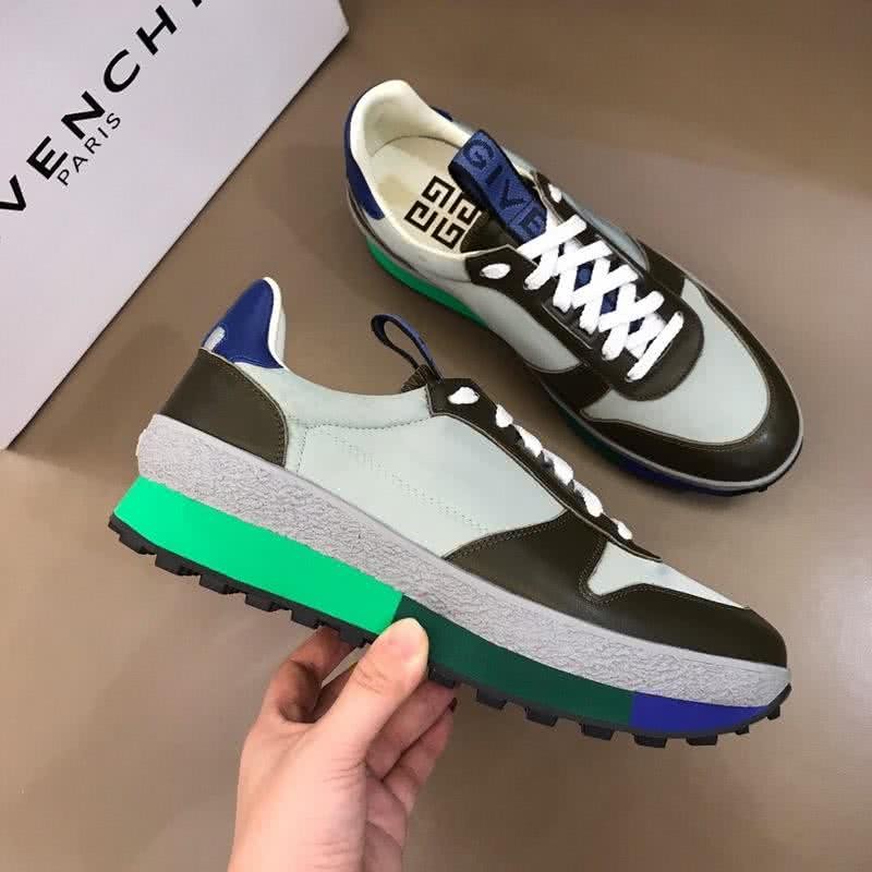 Givenchy Sneakers Green And Black Men 3