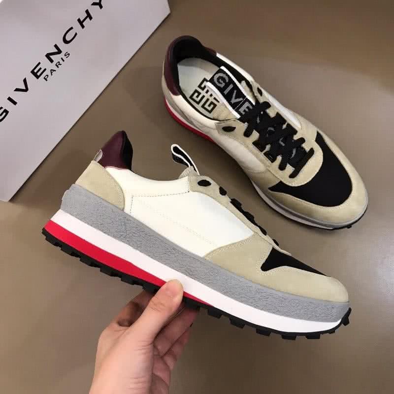 Givenchy Sneakers Grey Black And White Men 4