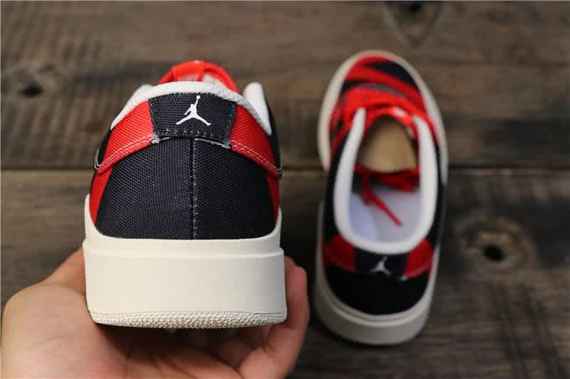 Air Jordan 1 Shoes Red Black And White Men 5