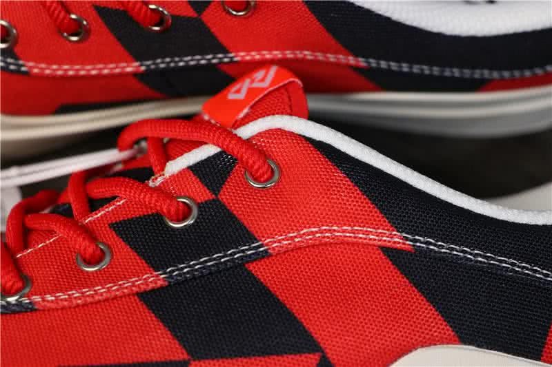 Air Jordan 1 Shoes Red Black And White Men 7