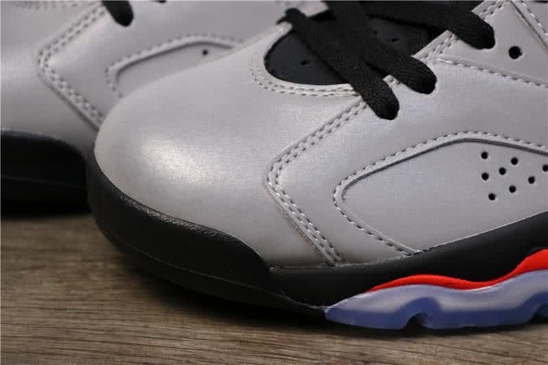 Air Jordan 6 Reflections of a Champion Grey And Sliver 5