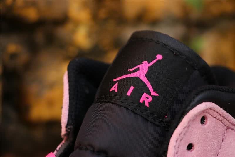 Air Jordan 1 Mid Crimson Tint Pink White And Black Women/Men 10