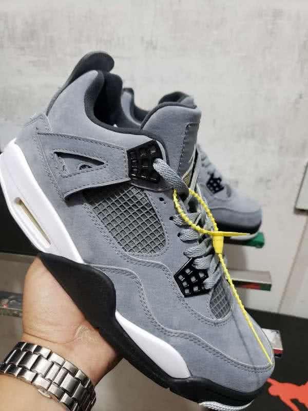 Air Jordan 4 Shoes Grey Men 3
