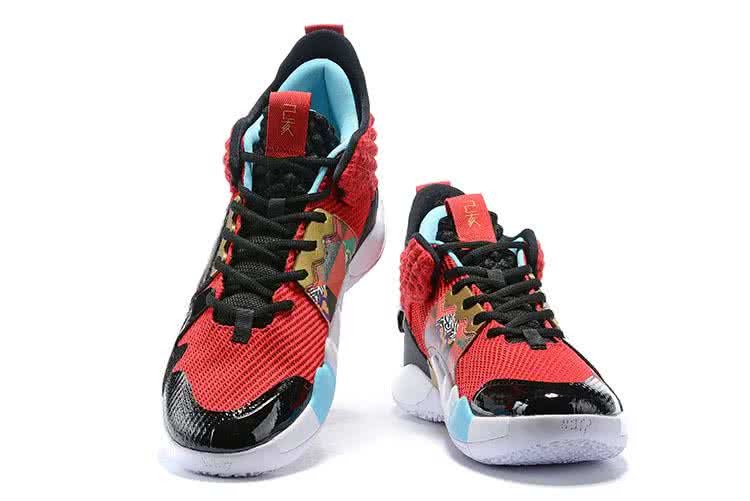 Air Jordan 1 Shoes Black Red And White Men 4