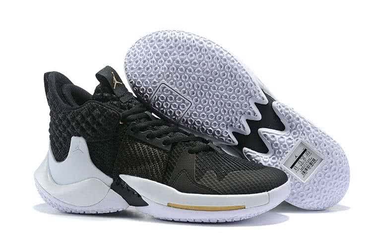 Air Jordan 1 Shoes Black White And Brown Men 1