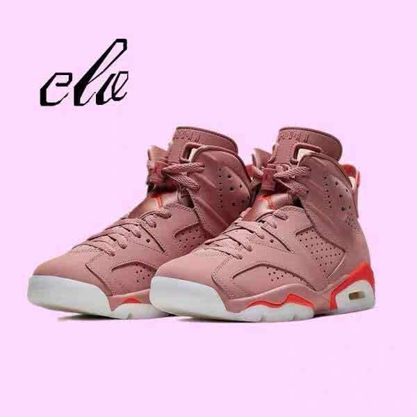 Air Jordan 6 Pink Woman 4