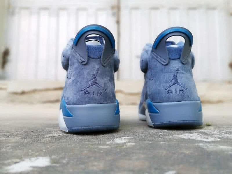 Air Jordan 6 Grey And Blue Man 5