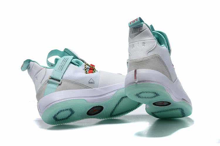 Air Jordan 33 White And Green Women 2