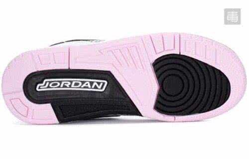 Air Jordan Legacy White Black And Pink Women 5