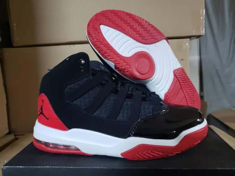 Air Jordan 1 Shoes Black Red And White Men 1