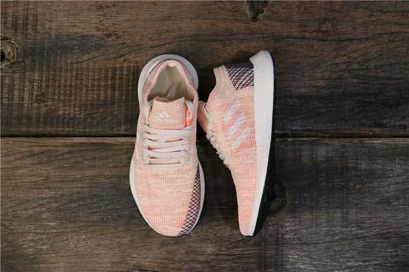 adidas Pure Boost Pink Women Shoes 1