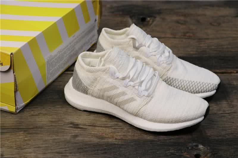 Adidas Pure Boost Men White Shoes 8