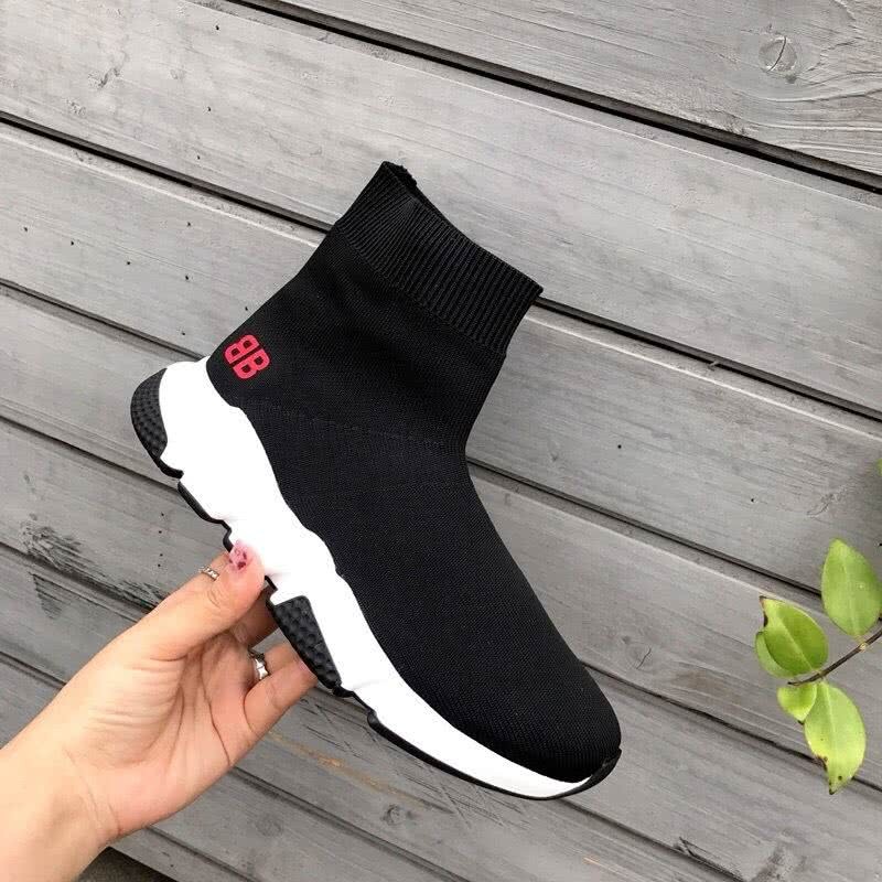 Balenciaga Speed Sock Boots Black Men Women 1