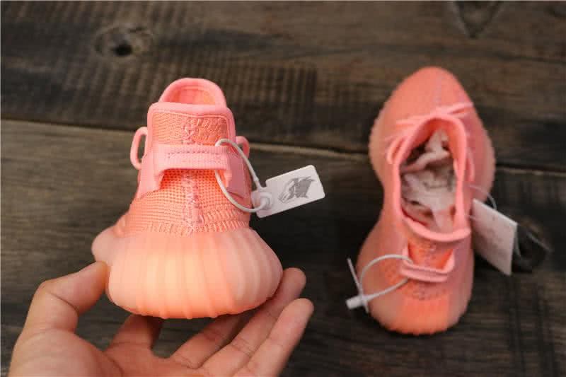 adidas Yeezy Boost 350 V2 Black Static GET Shoes Pink Men/Women 4