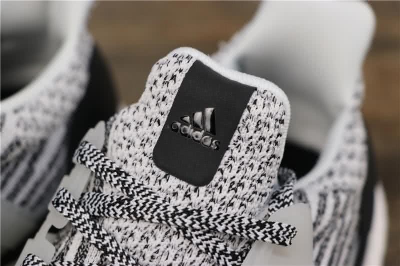 Adidas Ultra Boost 3.0 Men Women Black White Shoes 6