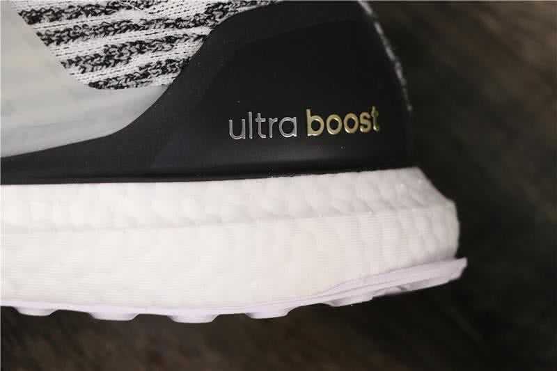 Adidas Ultra Boost 3.0 Men Women Black White Shoes 7