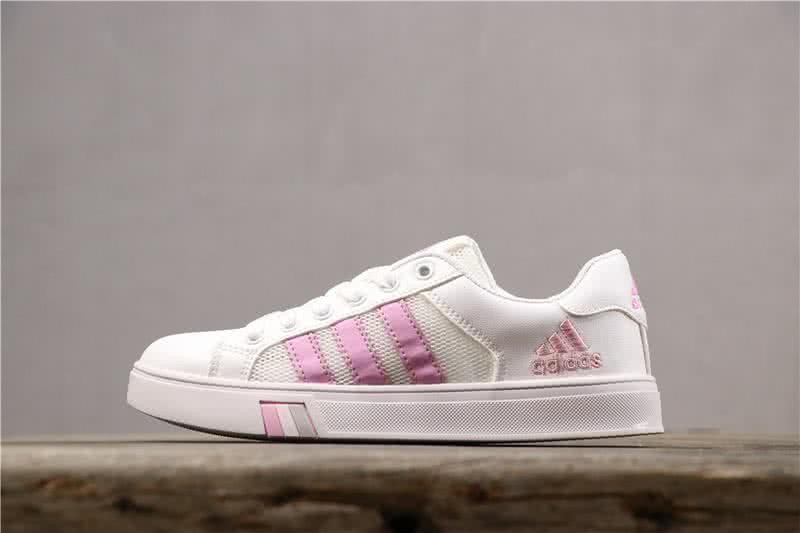 Adidas NEO Shoes White/Pink Women 1