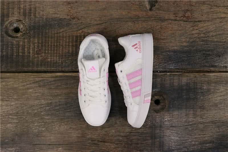 Adidas NEO Shoes White/Pink Women 8