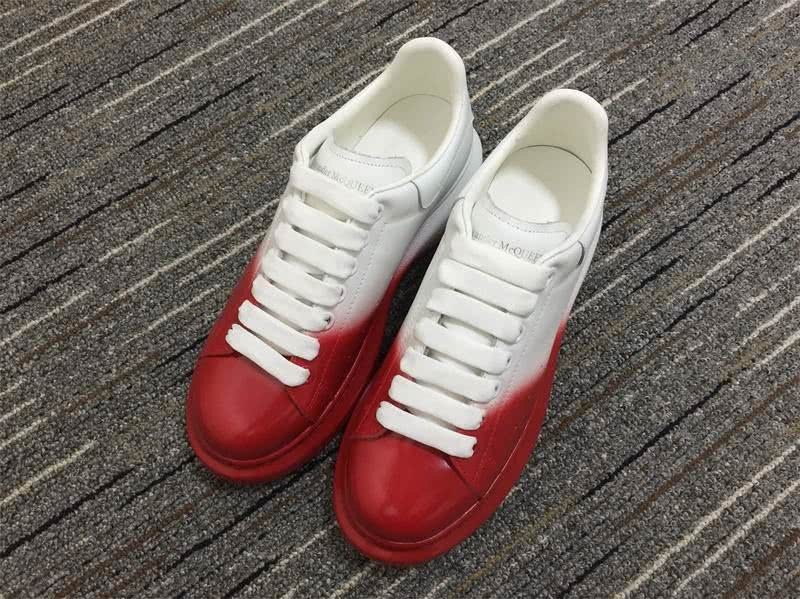 Alexander McQueen Shoes Red front White tail  Men Women 2