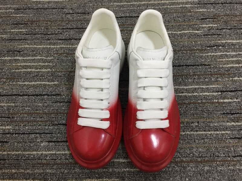 Alexander McQueen Shoes Red front White tail  Men Women 3