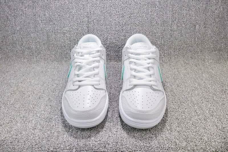 Diamond x Nike SB Dunk Low Men Women White Shoes 6