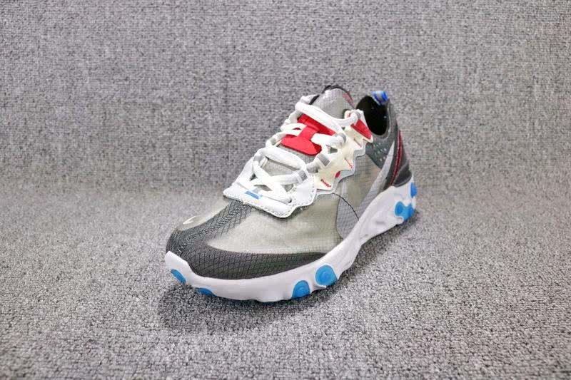 Nike Air Max Undercover x Nike Upcoming React Element 87 Grey Black Shoes Men Women 5