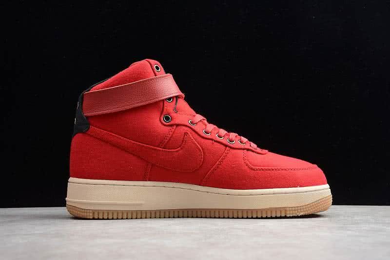 Nike Air Force1 AF1 Shoes Red Men/Women 4