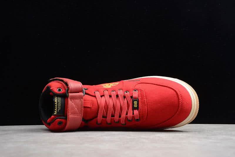 Nike Air Force1 AF1 Shoes Red Men/Women 5