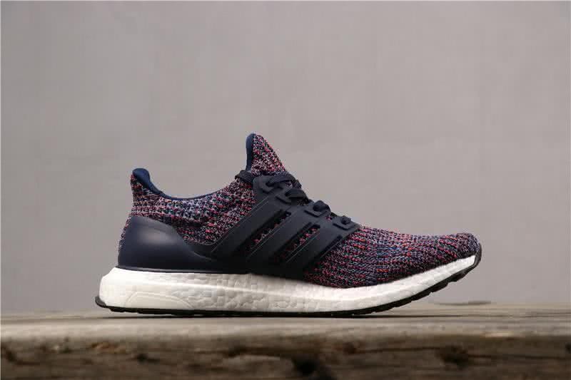 Adidas Ultra Boost 4.0 Men Blue Red Shoes 3