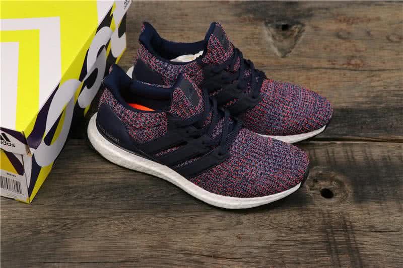 Adidas Ultra Boost 4.0 Men Blue Red Shoes 8