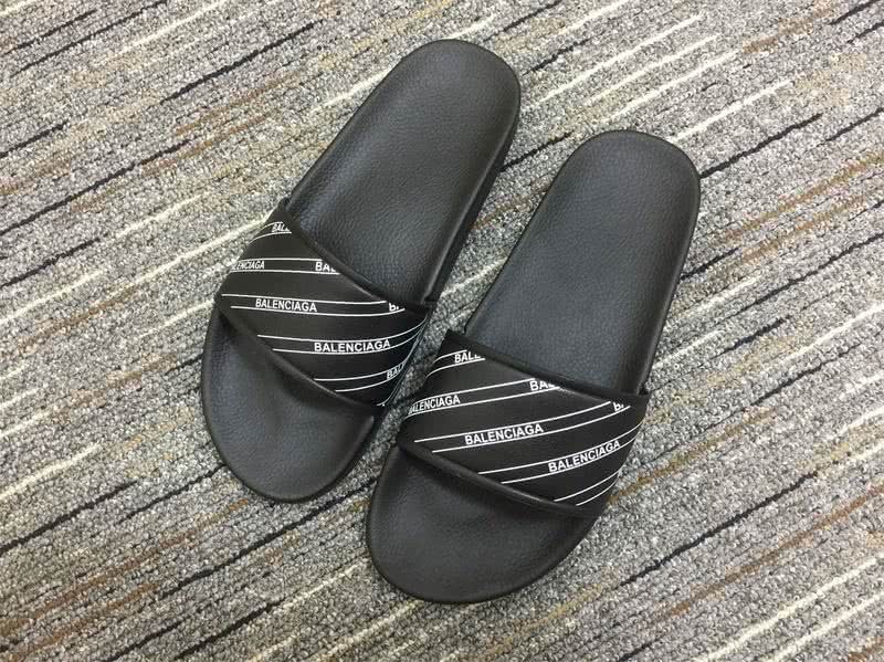 Balenciaga slippers Black Men Women 1