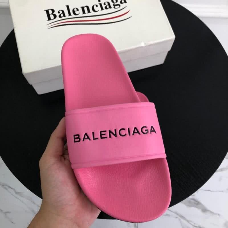Balenciaga Slippers Pink Men Women 2