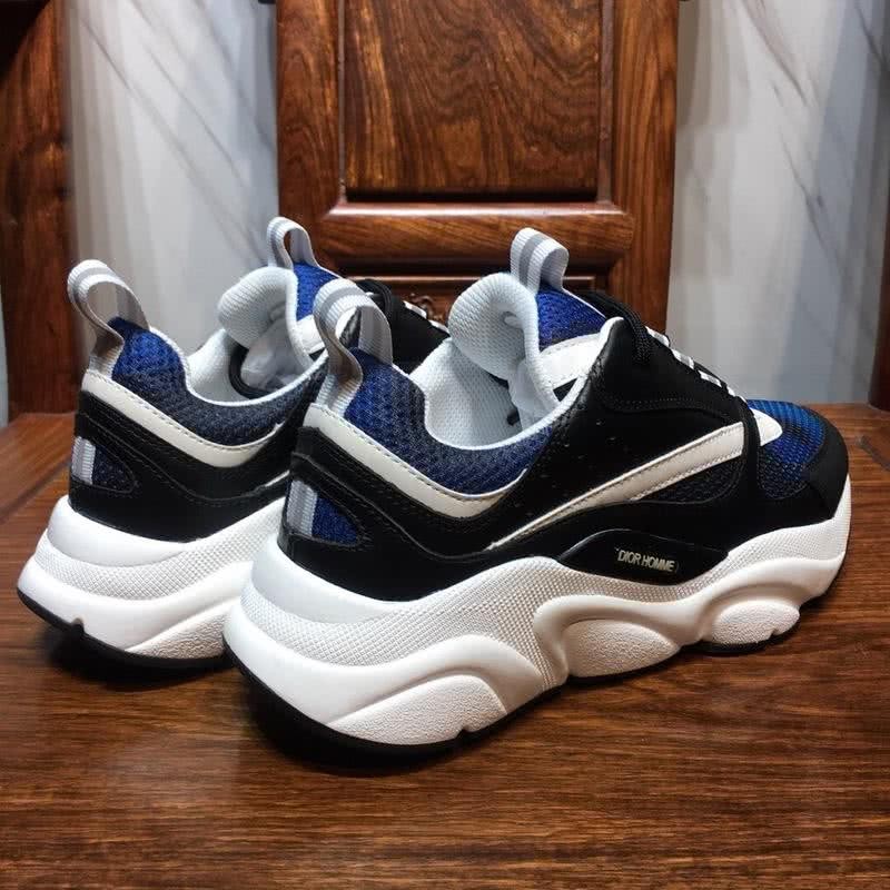 Dior Sneakers Blue Black And White Men And Women 7