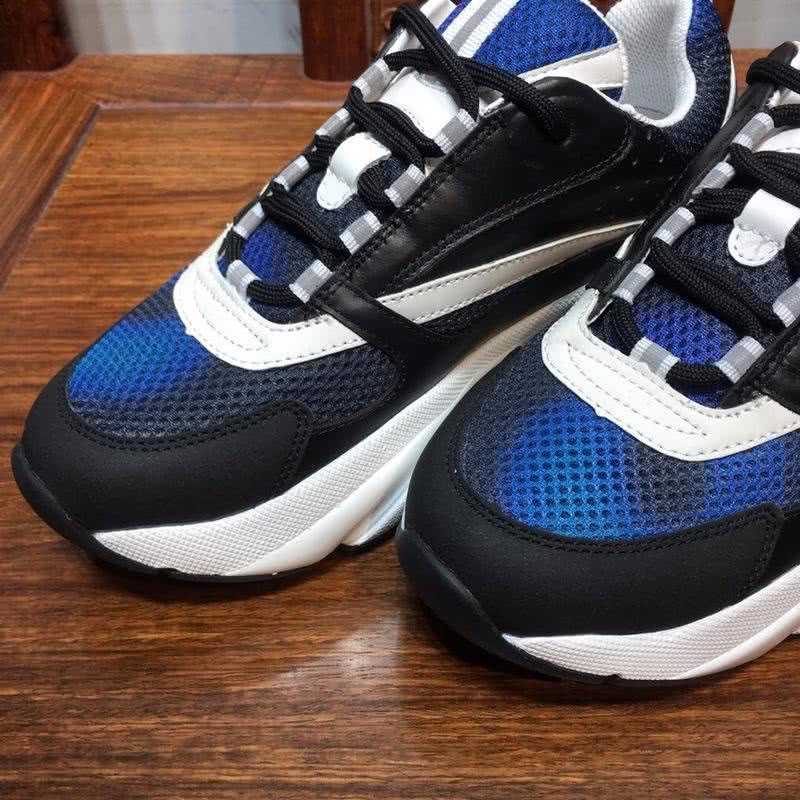 Dior Sneakers Blue Black And White Men And Women 8