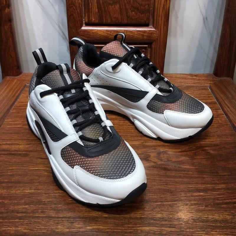 Dior Sneakers Meshes Black White Men And Women 5