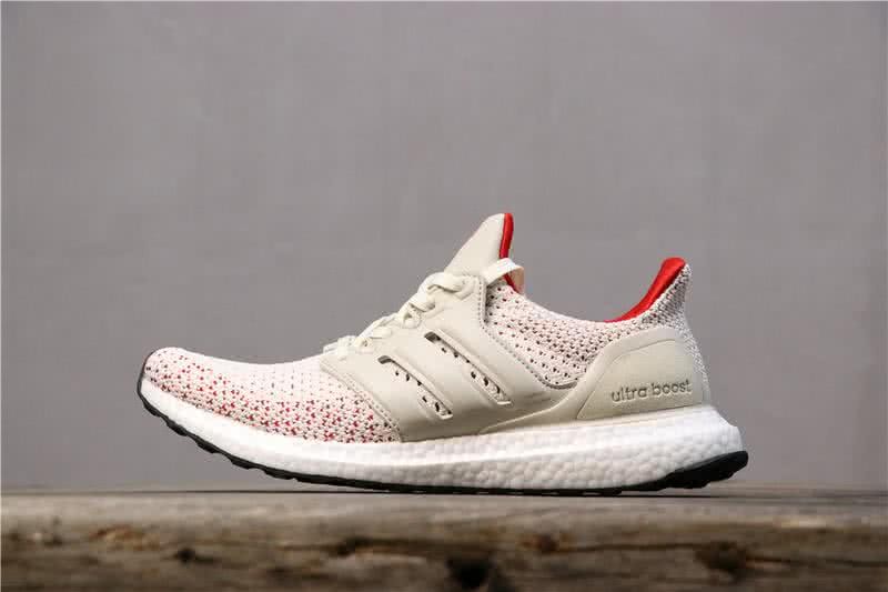 Adidas Ultra Boost TUANYUAN Men White Red Shoes 3