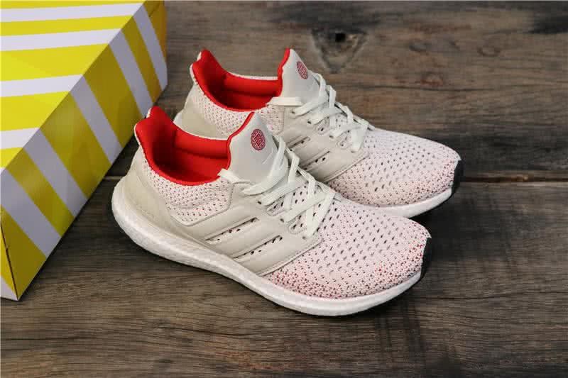 Adidas Ultra Boost TUANYUAN Men White Red Shoes 1