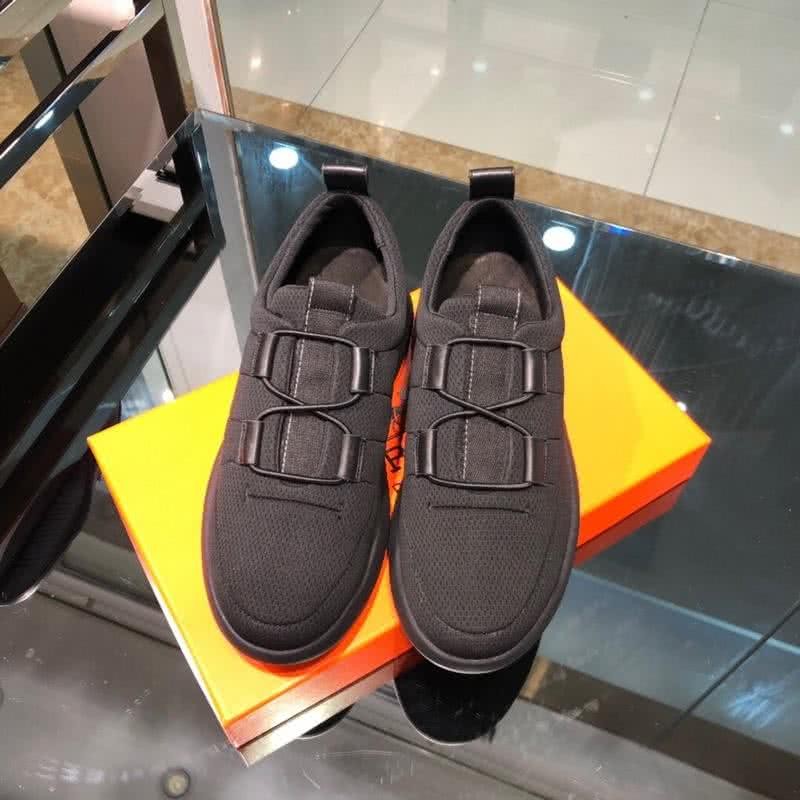 Hermes Fashion Comfortable Sports Shoes Brown Men 2