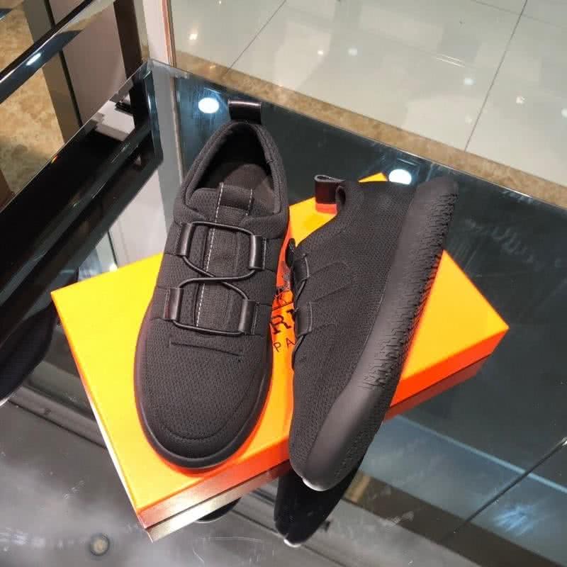 Hermes Fashion Comfortable Sports Shoes Brown Men 1