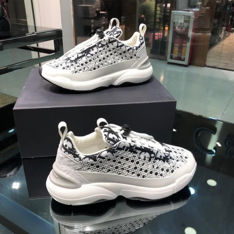 Dior Sneakers White Black And Grey Men 4