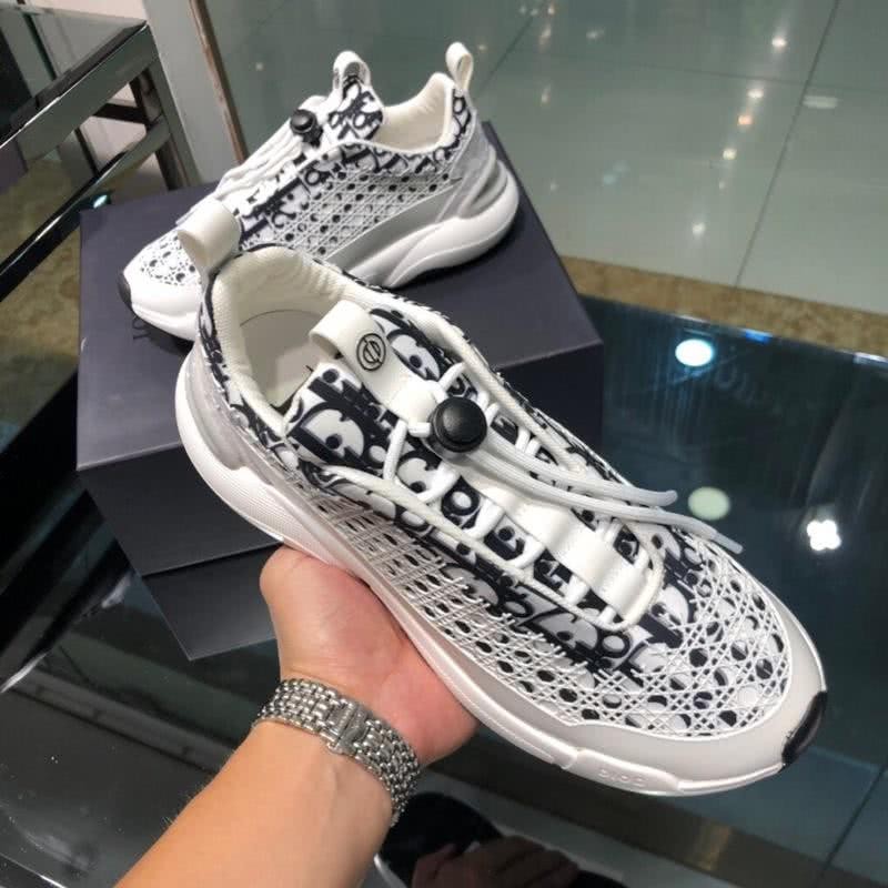 Dior Sneakers White Black And Grey Men 5