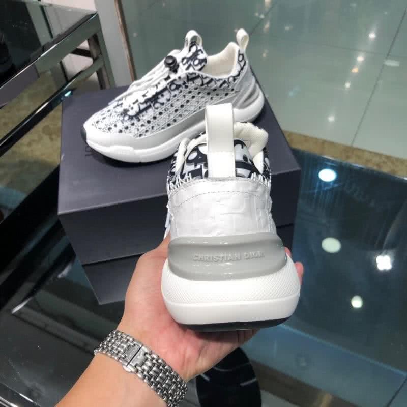 Dior Sneakers White Black And Grey Men 8