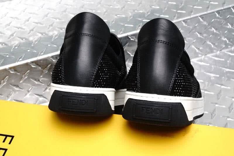 Fendi Sneakers Black Upper TPU Sole Men 7
