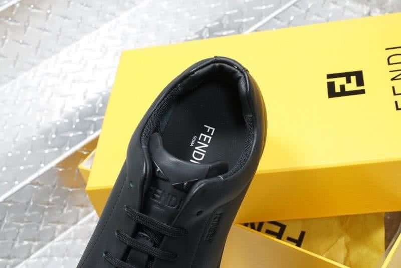 Fendi Sneakers All Black TPU Sole Men 4