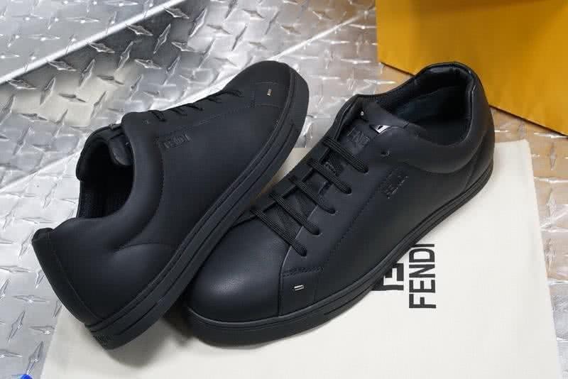 Fendi Sneakers All Black TPU Sole Men 5
