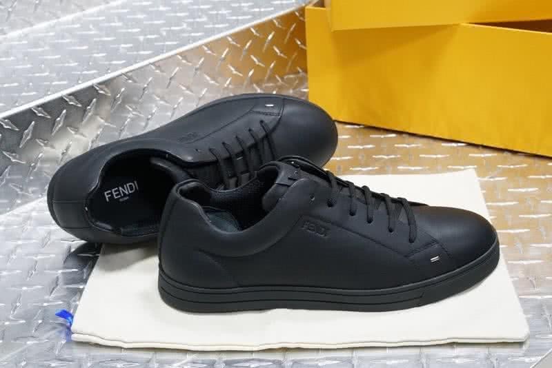 Fendi Sneakers All Black TPU Sole Men 6