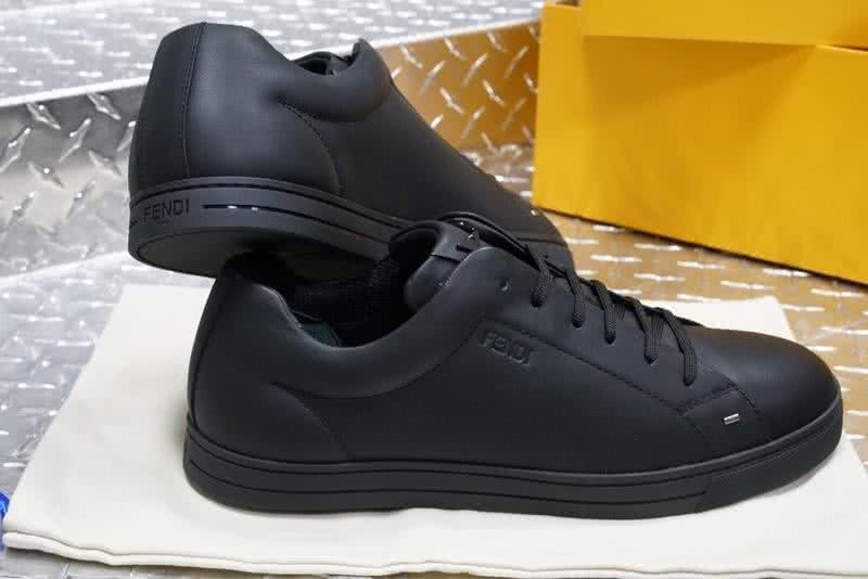 Fendi Sneakers All Black TPU Sole Men 7