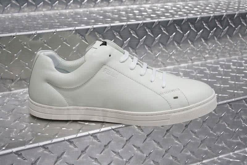 Fendi Sneakers All White TPU Sole Men 2