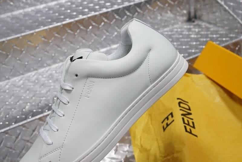 Fendi Sneakers All White TPU Sole Men 5